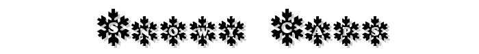 Snowy%20Caps font
