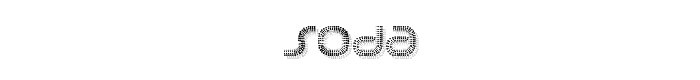 Soda font