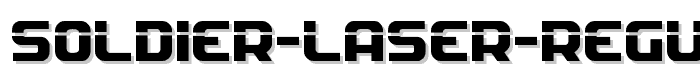 Soldier%20Laser%20Regular font