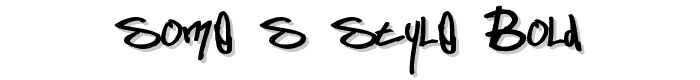 Some_s Style Bold police