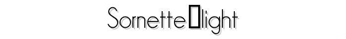 Sornette%20Light font