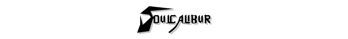 SoulCalibuR font