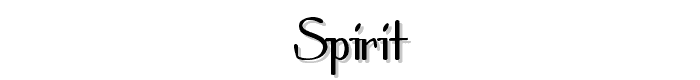 Spirit font