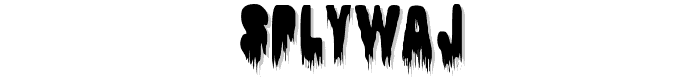 Splywaj font