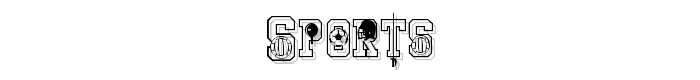 Sports font