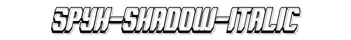 Spyh%20Shadow%20Italic font