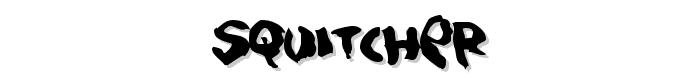 Squitcher font