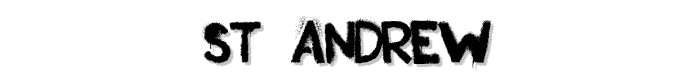 St_ Andrew font