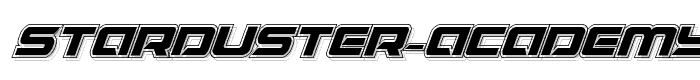 Starduster%20Academy%20Italic font