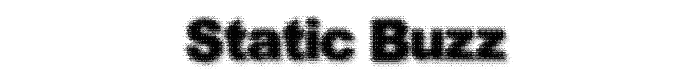 Static%20Buzz font