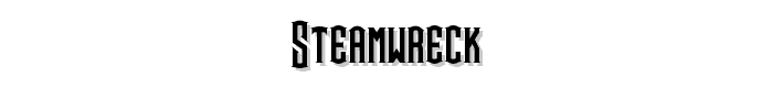 Steamwreck font