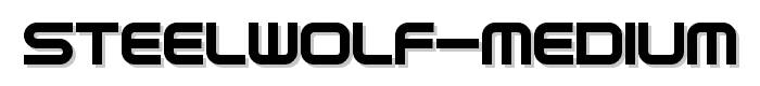 SteelWolf%20Medium font