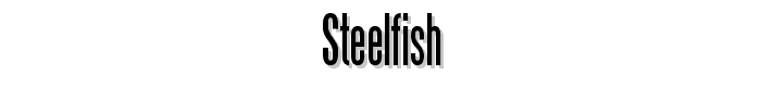 Steelfish font