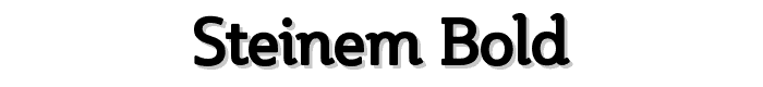 Steinem-Bold font