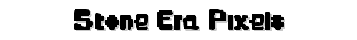 Stone%20Era%20Pixels font