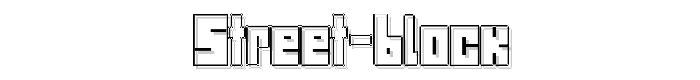 Street%20Block font