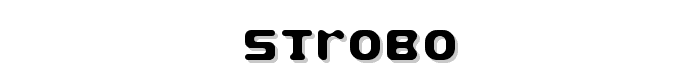 Strobo font