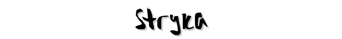 Stryka font