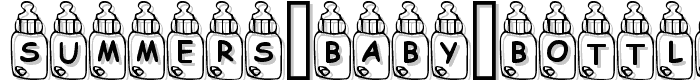 Summers%20Baby%20Bottles font