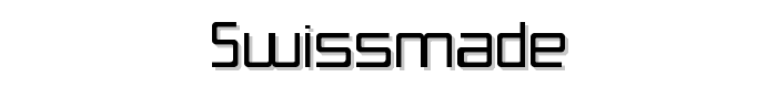 Swissmade font