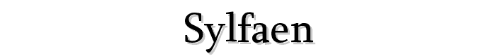 Sylfaen font