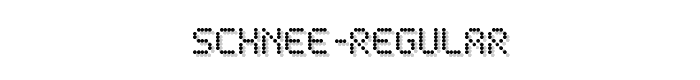 schnee%20Regular font