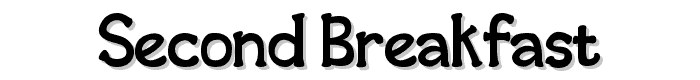 second%20breakfast font