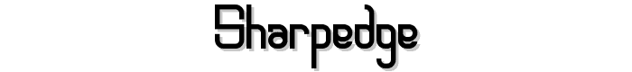 sharpedge font