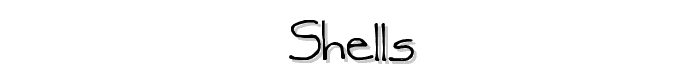 shells font