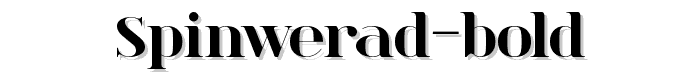 spinwerad Bold font