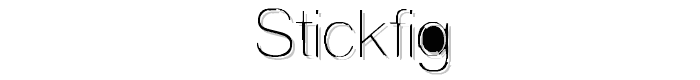 stickfig font