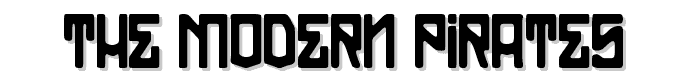 THE MODERN PIRATES_ font