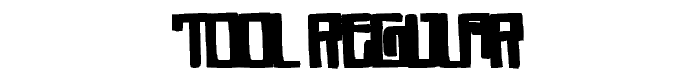 TOOL%20Regular font