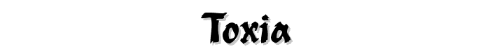 TOXIA font