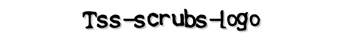 TSS%20Scrubs%20Logo font