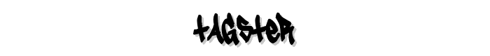 Tagster font