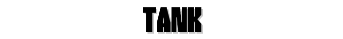 Tank font