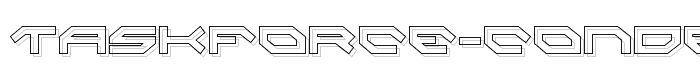 Taskforce Condensed Outline font