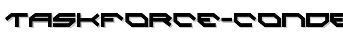 Taskforce Condensed font