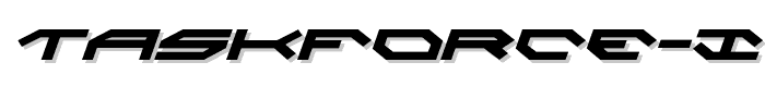 Taskforce Italic font