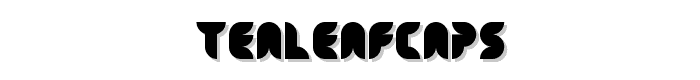 TeaLeafCaps font