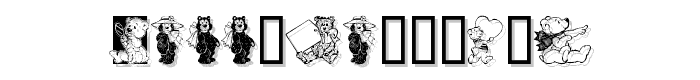Teddyber V1 2 font