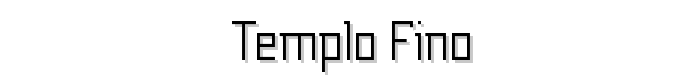 Templo%20Fino font