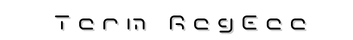 Term-RegEee font