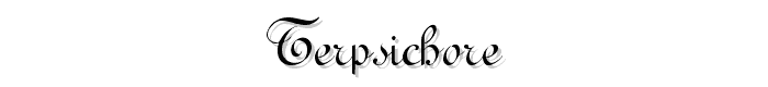 Terpsichore™ font