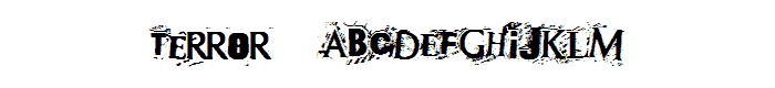 Terror2005 font