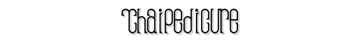 ThaiPedicure font