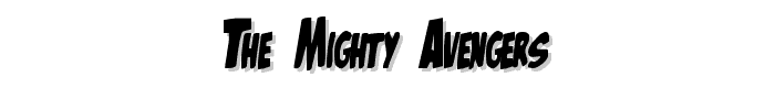 The%20Mighty%20Avengers font