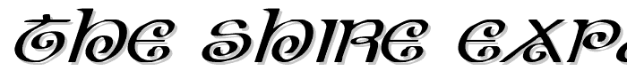 The%20Shire%20Expanded%20Italic font