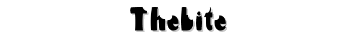 TheBite font